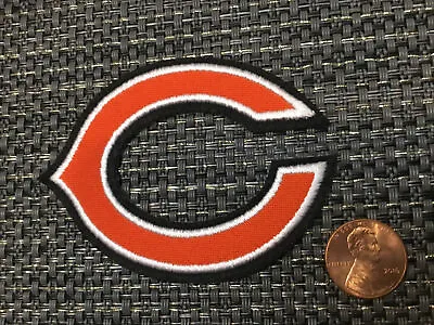 CHICAGO BEARS Embroidered Iron On  Patch  Vintage NFL 3” X 2.25” • $5.49