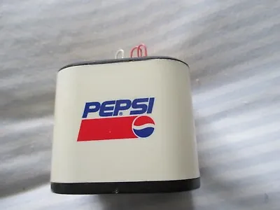 Pepsi Promotional Vintage Magnetic Paper Clip Pin Pot Dispenser -Desk Storage • £18