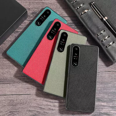 Shockproof Nylon Ultra Slim Phone Case Cover For Sony Xperia 5 V 10 V 1 V 5 IV • £5.51