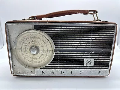 Vintage AWA Airport Radiola Portable Transistor Radio • $39.99