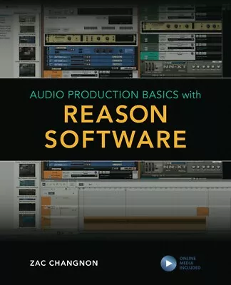 Audio Production Basics With Reason Software Music Pro Guides Book 000346461 • $31.95