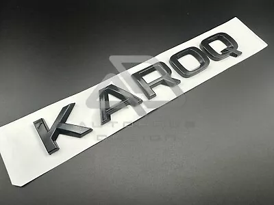 Skoda Karoq Gloss Black Badge Rear Trunk Bootlid • $18.88