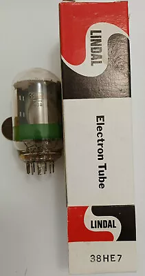 $3.50 • Buy 38HE7 NOS Vacuum Tube Lindal Japan 10 Watt Beam-power + Damper Diode