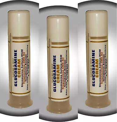 $39.99 • Buy Transdermal Glucosamine Cream MSM Pregnenolone Pain Joint Arthritis Aches 