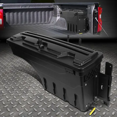 For 15-20 Ford F-150 Pickup Truck Bed Wheel Well Storage Tool Box W/lock Right • $75.88