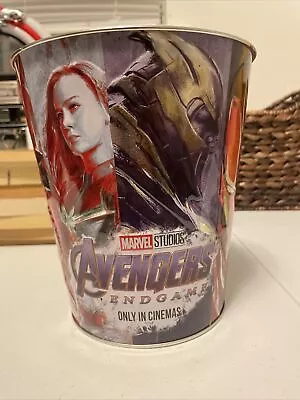 Marvel Avengers: Endgame AMC Tin Bucket Collectors Amc Popcorn 2019 • $9.99