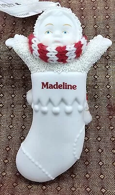 Madeline Snowbabies Stocking Ornament 3.5  Combine Shipping On Multiple Items • $5