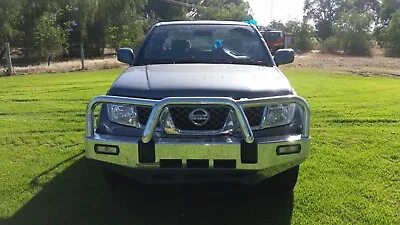 12/2005 To 02/2015 Nissan D40 Navara ST-X - ECB Polished Alloy Bull Bar • $1250