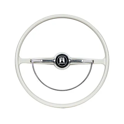 UPI 62-71 Volkswagen Beetle/Karmann Ghia/Type3 Grey 15 3/4 Steering Wheel 110717 • $129.99