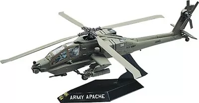 Revell Apache Helicopter - Snap Tite Plastic Model Aircraft Kit - 1/72 Scale • $17.86