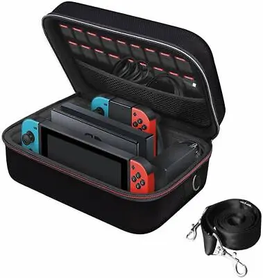 Protective Box For Nintendo Switch Hard Shell Carrying Case Storage Travel Bag • $31.99