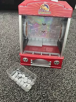 Arcade Coin Pusher Novelty Game Toy • £37