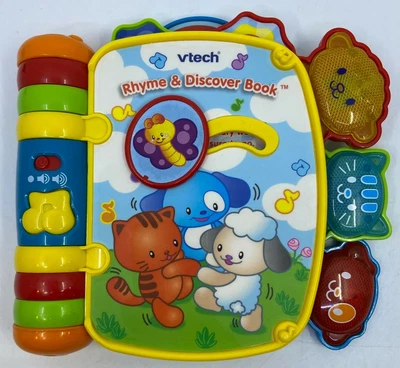 $19.99 • Buy Vtech Rhyme And Discover BOOK - Interactive Toy 