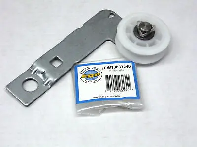 Exact W10837240 Dryer Idler Bracket Pulley Whirlpool AP5988716 PS11726337 • $12.32