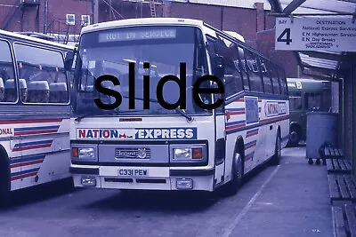 35mm Bus Slide Premier Travel National Express Ld Tiger C331pew  Slide No 206 • £1.99