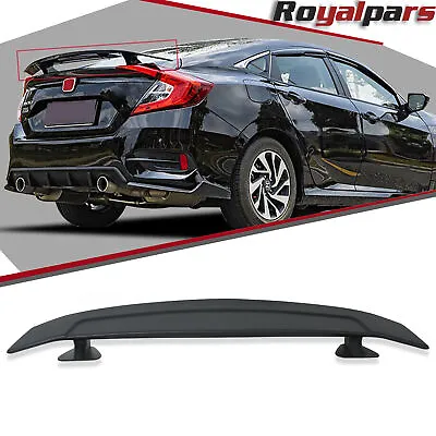 47'' Universal Rear Trunk Spoiler Wing GT Style Racing Sedan Wing Matte Black • $62.09