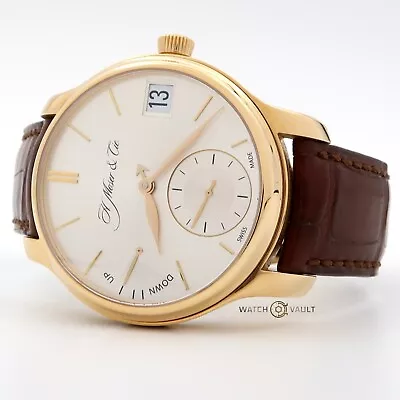 H.Moser & Cie. Endeavour Perpertual Calendar Rose Gold Manual Wind 1341-0103 • $24950