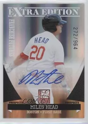 2011 Donruss Elite Extra Edition Franchise Futures Signatures Miles Head Auto • $2.23