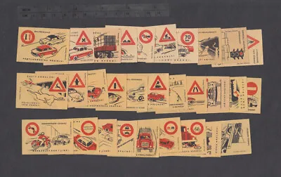 Series Of Old Czechoslovakian Matchbox Labels From 1961 /2127-2156/ • $1.40