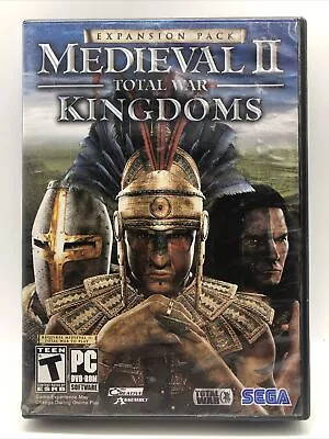 Medieval II 2: Total War Kingdoms Expansion Pack Sega PC 2007 CIB - • $11.35