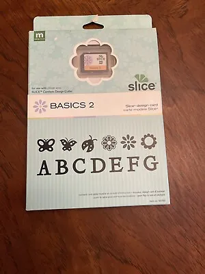 Making Memories Slice Design Card Basics 2 Alphabet Flowers 30752 • $9.99