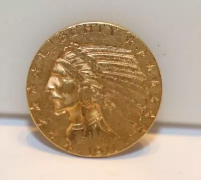 1911 US $5 Indian Gold Piece XF+ • $620