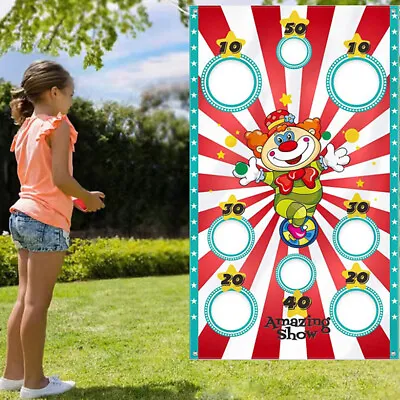 Toss Game With Bean Bags Banner Fun Outdoor Garden Party Games Gifts For Kids UK • £10.99