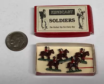 Rarely Seen ~ KINGCAST Miniature Soldiers On Horseback Figures • $12