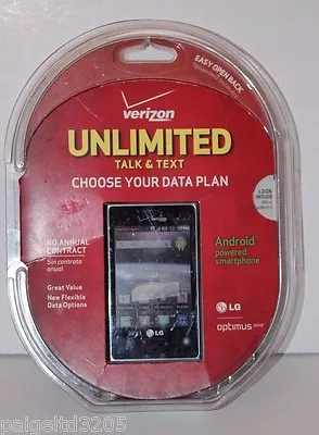 Verizon Unlimited Talk & Text No Annual Contract LG Optimus Zone Prepaid Phone  • $55.99