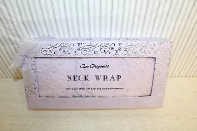 (*KC) Spa Originals® Lavender Hot & Cold Aromatherapy Neck Wrap W/Mineral Beads • $12.99