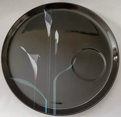 Mikasa Galleria Opus Black Crudite Plate Platter Only 11  • $26.67