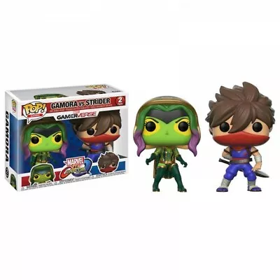 Funko Marvel Vs Capcom: Infinite - Gamora Vs Strider Pop! Vinyl Figure 2-Pack • $45