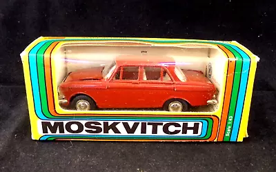 Moskvitch 412 1/43 Made In USSR RED BOXED • $100