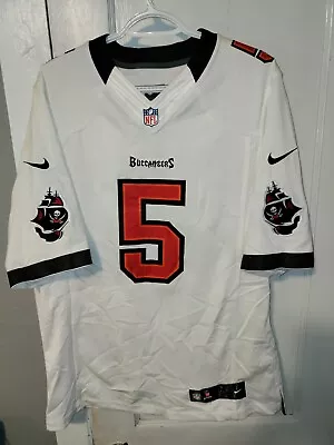 Nike Josh Freeman #5 Tampa Bay Buccaneers White Football Jersey Size Medium  • $30