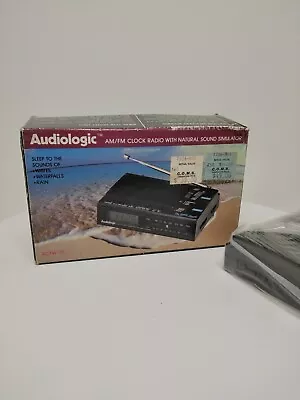 Vintage Audiologic RCTW-75 Alarm Clock AM/FM Radio Digital Clock D6 • $24.99