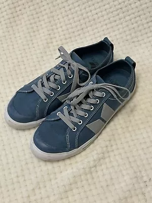 Macbeth Vegan Blue Canvas Shoes Men’s Size 7.5 • $30