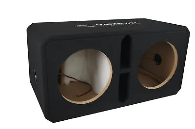 Harmony Audio HA-BV2X12E Dual 12  Empty Vented Port Sub Box Unloaded Enclosure • $159.95