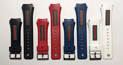 Gucci SYNC XXL Rubber Watchband Replacement YA137101 YA137102 YA137103 YA137104 • $84.99