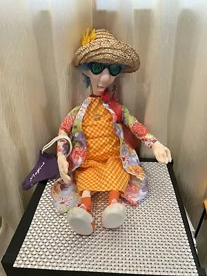 Vintage Rare Hallmark 24  Poseable Talking Cloth Maxine Doll Collectible  • $28