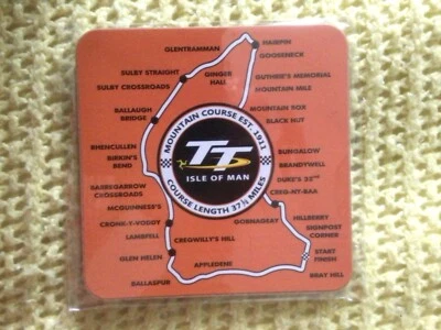 £2.49 • Buy Isle Of Man TT Races 'Circuit Reference Points' Coaster