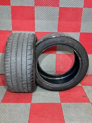 2x Used 265/40 R18 Michelin Pilot Super Sport Tires 7/32 Tread 265/40/18 • $250