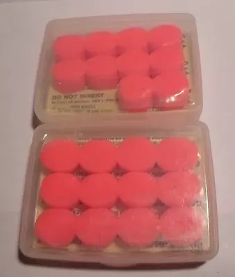 11 Pairs Mack's Moldable Orange Silicone Earplugs Kids Swim Sleep New + Open Box • $13.95