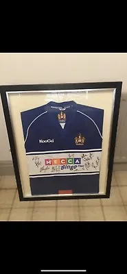 £100 • Buy Wigan Warriors Shirt Framed