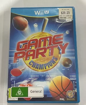 Wii U Game: Game Party Champions (G) Party & Compilation PAL EU Sports Nintendo • $8.60