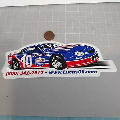 LUCAS OIL #10 CAR Sticker Decal RACING ORIGINAL Old Stock • $3.98