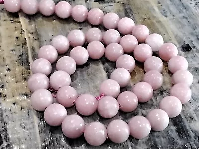 Australian Pink Opal Grade AB 8mm  Approx 47pce Free Postage OZ PRICE REDUCED • $16.95