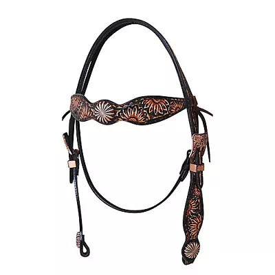 Circle Y 5/8in Sunflower Browband Headstall • $133.38