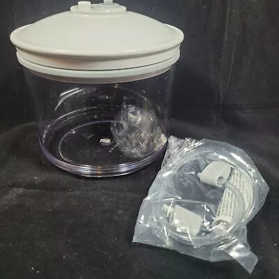 FoodSaver Vacuum Seal Canister 50 Oz With Lid Hose Container Food Saver KY-124 • $19.99