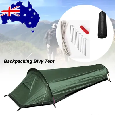 $79.99 • Buy 1 Person Bivy Waterproof Camping Tent Portable Ultralight Camping Tent