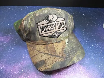 Mossy Oak Camo Hat Cap Hook & Loop One Size Fits Most Made In Bangladesh • $8.99